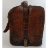 Image 18 : GENTLEMAN'S TRAVEL BAG - CROCODILIAN BELLY LEATHER W/ CONTENTS - EARLY 20TH CENTURY