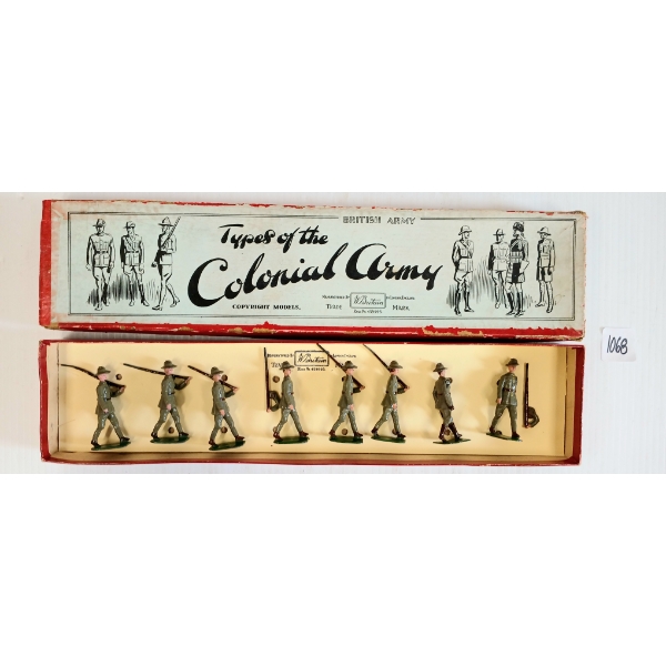 BRITAINS SOLDIERS LEAD FIGURES - NO. 1544 AUSTRALIAN INFANTRY