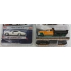 Image 3 : LOT OF 5 - GREENLIGHT DIECAST 2018 CHEVROLET SILVERADO & FLATBED TRAILER, ETC