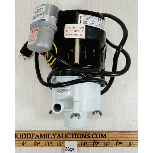 LITTLE GIANT PUMP CO. MAGNETIC DRIVE PUMP TYPE U85B1