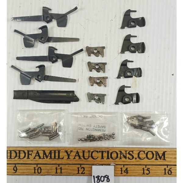 QTY OF REMINGTON 760 PARTS - INCL SAFETY SPRING & ACTION BAR, ETC