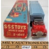 Image 2 : S.S.S TOYS TIN AUTOMOBILE CARRIER FRICTION TOY