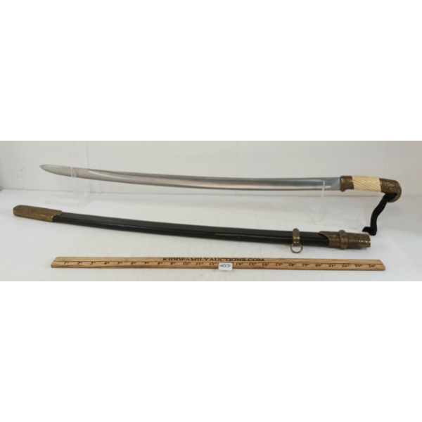 POLISH OFFICER'S SWORD W/ SCABBARD
