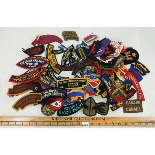 QTY OF CDN INSIGNIA PATCHES