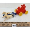 Image 2 : HARDY FIRE ENGINE W/ GALLOPING ACTION HORSES