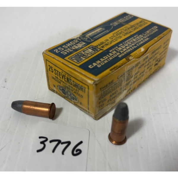AMMO: 50 X CIL 25 STEVENS SHORT - 65 GR
