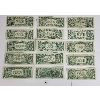 Image 2 : LOT OF 15 - U.S. $1 & $2 BANKNOTES - INCL 1957 & 1963, ETC.