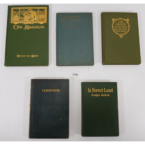 LOT OF 5 - PUBLICATIONS - INCL 2X 1ST EDITION BY VAN DYKE