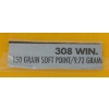 Image 2 : AMMO: 20X MIXED .308 - 150GR - SP - FACTORY LOADS