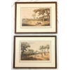 Image 1 : LOT OF 2 - "PARTRIDGE SHOOTING I & II" BY UNKNOWN ARTIST - FRAMED PRINTS