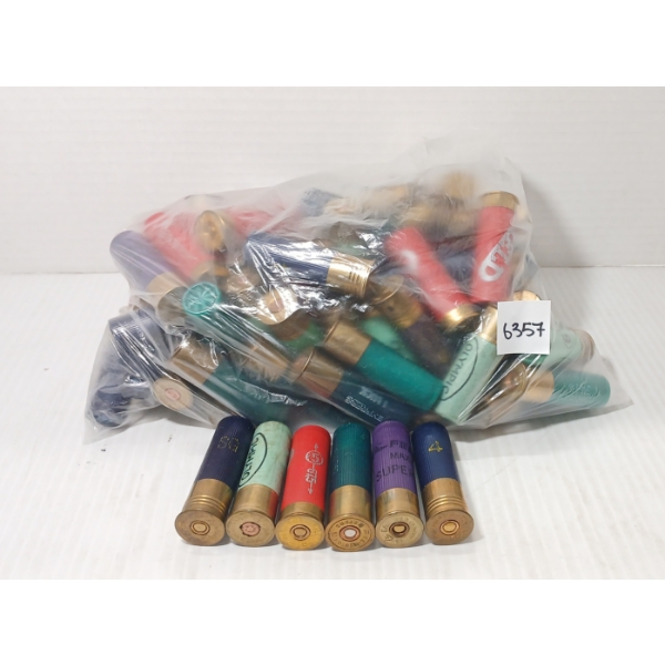 AMMO: 89X MIXED 16GA - 2 3/4IN - #4, 7 1/2IN SHOT & SLUG