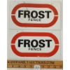 Image 1 : LOT OF 2 - FROST FENCE - SST SIGNS