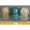 Image 3 : LOT OF 3 - HEMINGRAY & DOMINION GLASS INSULATORS