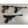 Image 2 : LOT OF 3 - AIR PISTOLS - INCL CROSMAN & BAIKAL 