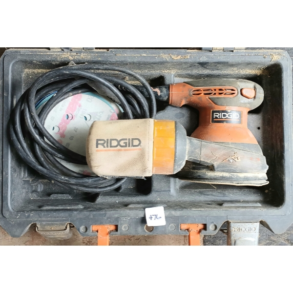 RIGID 5IN ORBITAL SANDER