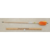 Image 1 : WOOD ARROW W/ FLU-FLU FEATHERS