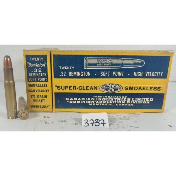AMMO: 40X CIL .32 REMINGTON - 170 GR SP