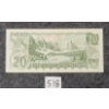 Image 2 : 1969 CDN $20 BANKNOTE