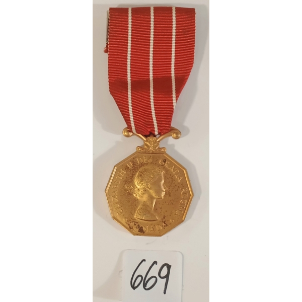 CDN FORCES DECORATION MEDAL - CPL D.W. ROMANS