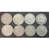 Image 2 : LOT OF 8 - 1958-1968 CDN 25 CENT COINS