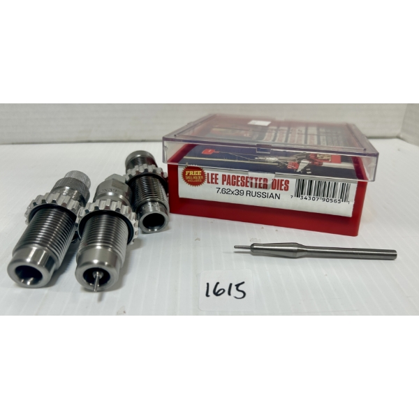 LEE PACESETTER RELOADING DIES 7.62X39 MM