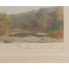 Image 4 : LOT OF 2 - "THE RIVER'S SONG" & "MOHAWK TRAIL BLOSSOM" BY WALLACE NUTTING (1861 - 1941)