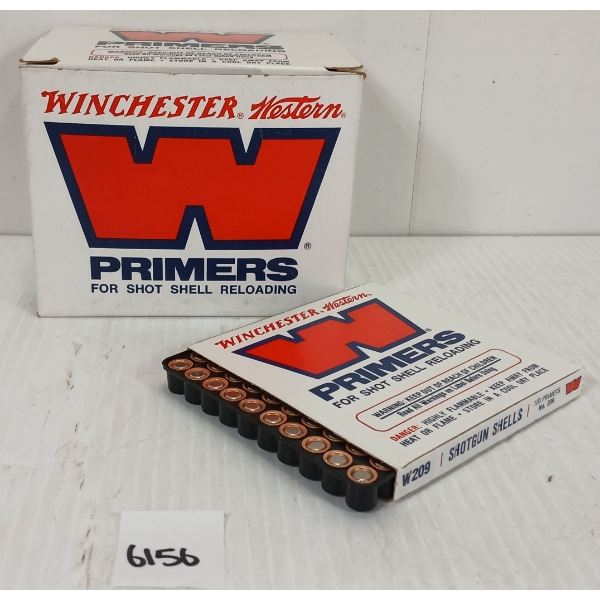 PRIMERS: APPROX 900X WINCHESTER WESTERN NO. 209 SHOTGUN SHELL PRIMERS