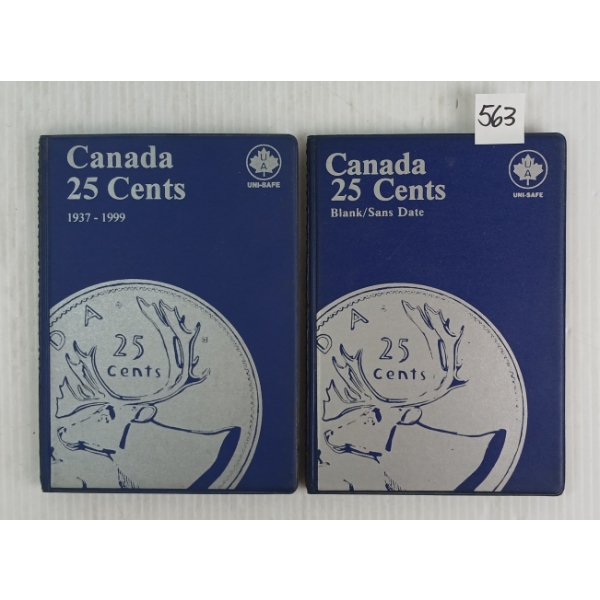 LOT OF 2 - 1990'S & 2000'S CDN 25 CENT BOOKLETS
