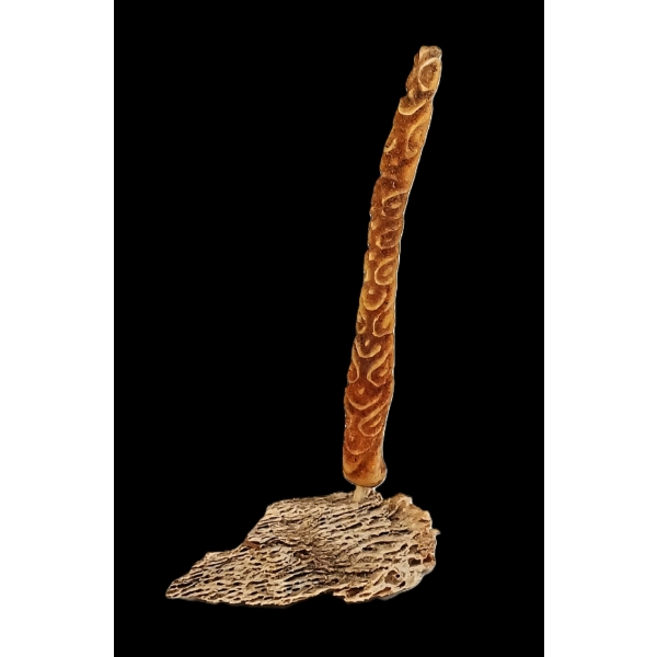 TOTEM W/ BASE BY UNKNOWN ARTIST - BONE