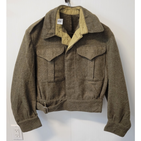 1945 CDN WORKMAN UNIFORM CO BATTLE DRESS BLOUSE