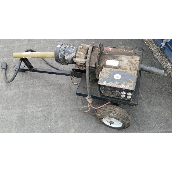 WALLENSTEIN PTO GENERATOR ON TRAILER - 220V