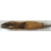 Image 5 : HOOF HANDLED HUNTING BOOT KNIFE W/ SCABBARD