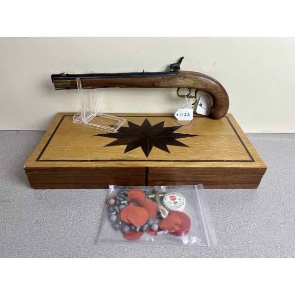 HOMEMADE PERCUSSION PISTOL IN .32 BP - RESTRICTED 