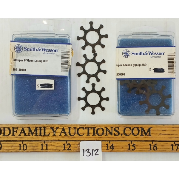 LOT OF 2 - 38SUPER FULLMOON CLIPS - 8 ROUND