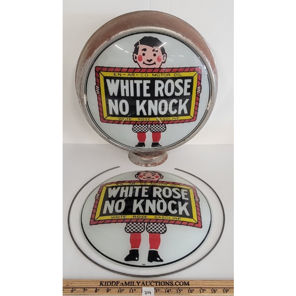 EN-AR-CO WHITE ROSE NO KNOCK GLOBE