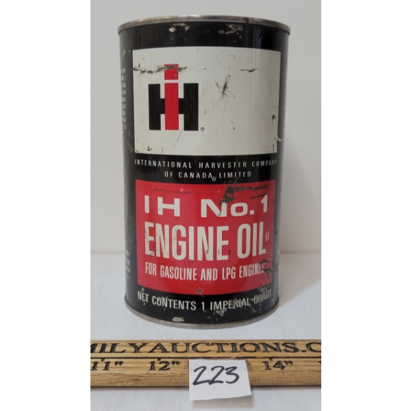 INTERNATIONAL HARVESTER NO. 1 ENGINE OIL - 1QT