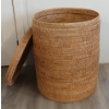Image 2 : WICKER LIDDED HAMPER