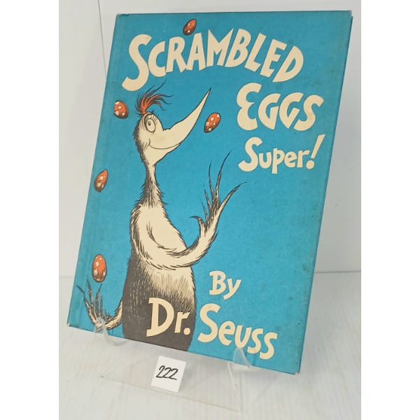 1953 "SCRAMBLED EGGS SUPER!" BY DR. SEUSS - FIRST EDITION