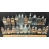 Image 1 : LOT OF 28 - MISC APOTHECARY & PRODUCT BOTTLES