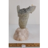 Image 4 : MANEATER BEAR BY BILL NASDGALLIAK - STONE, BONE & BRASS