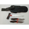 Image 8 : LOT OF 3 - TOMAHAWK GAME SKINNER, PLASTIC TOOL KNIFE & HUNTERSHIELD KNIFE SET