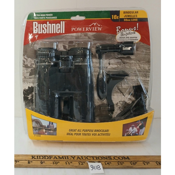 BUSHNELL POWERVIEW 16X BINOCULARS