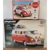 Image 1 : LOT OF 2 - PLAYMOBILVW CAMPING BUS & POLAR LIGHTS COCA-COLA VW MODEL KIT
