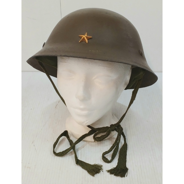 WWII JAPANESE TYPE 90 ARMY COMBAT HELMET W/ LINER
