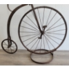 Image 2 : PENNY FARTHING HIGH WHEEL BIKE W/ BASE