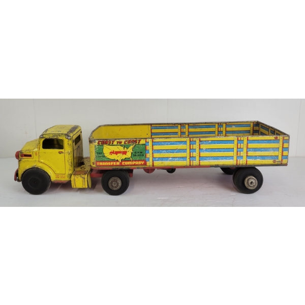 MARX TIN TRANSFER CO. TRUCK & TRAILER