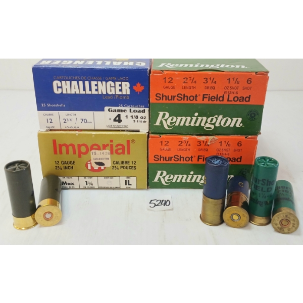 AMMO: 100X MIXED 12GA - 2-3/4IN - #4 & 6 SHOT