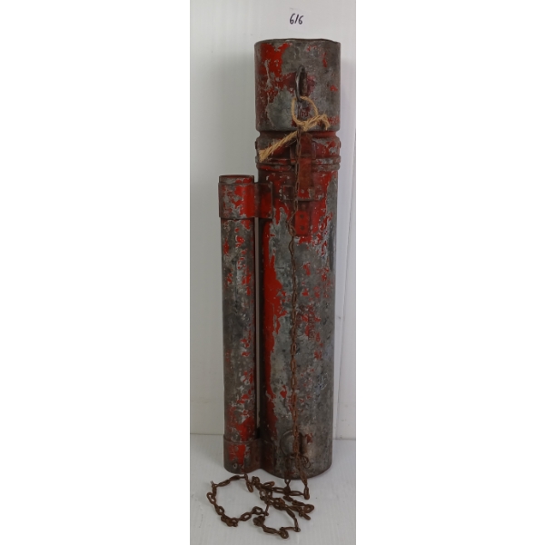 CPR RAILROAD ENGINEER'S FLAG & FLARE CASE