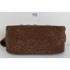 Image 5 : BRONZE BEADED BOX CLUTCH PURSE W/ COMPACT MIRROR