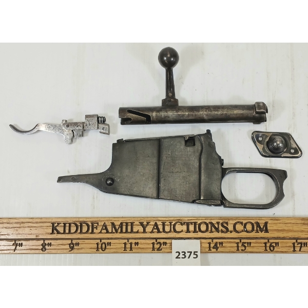 QTY OF MISC GUN PARTS - CARCANO BODY BOLT, ETC